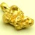 8,900 Gramm NATRLICHER TRAUMHAFTER RIESIGER GOLD NUGGET - ANHNGER MIT SE 18 KARAT (GOLD 750) mit Echtheitszertifikat