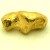 1,250 Gramm NATRLICHER KLEINER GOLD NUGGET GOLDNUGGET mit Echtheitszertifikat