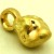3,810 Gramm NATRLICHER TRAUMHAFTER GROSSER GOLD NUGGET - ANHNGER MIT SE 18 KARAT (GOLD 750) mit Echtheitszertifikat