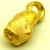 2,950 Gramm NATRLICHER TRAUMHAFTER GROSSER GOLD NUGGET - ANHNGER MIT SE 18 KARAT (GOLD 750) mit Echtheitszertifikat