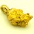 1,890 Gramm NATRLICHER TRAUMHAFTER KLEINER GOLD NUGGET - ANHNGER MIT SE 18 KARAT (GOLD 750) mit Echtheitszertifikat