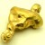 9,080 Gramm NATRLICHER TRAUMHAFTER RIESIGER GOLD NUGGET - ANHNGER MIT SE 18 KARAT (GOLD 750) mit Echtheitszertifikat