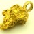 2,860 Gramm NATRLICHER TRAUMHAFTER GROSSER GOLD NUGGET - ANHNGER MIT SE 18 KARAT (GOLD 750) mit Echtheitszertifikat