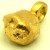 3,870 Gramm NATRLICHER TRAUMHAFTER GROSSER GOLD NUGGET - ANHNGER MIT SE 18 KARAT (GOLD 750) mit Echtheitszertifikat