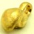 3,810 Gramm NATRLICHER TRAUMHAFTER GROSSER GOLD NUGGET - ANHNGER MIT SE 18 KARAT (GOLD 750) mit Echtheitszertifikat