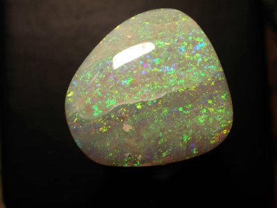 Bild von 46,44 Cts. Echter, natürlicher  Black Opal aus Lightning Ridge