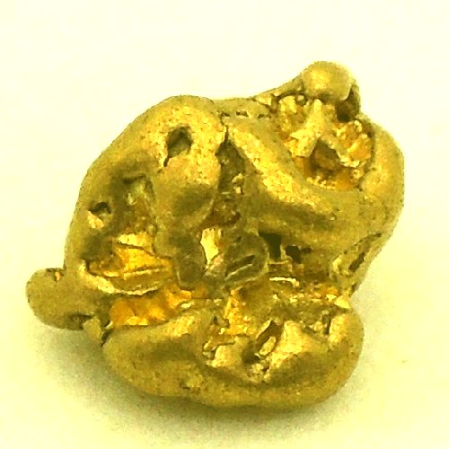 Bild von 1,410 Gramm  NATÜRLICHER KLEINER GOLD NUGGET GOLDNUGGET mit Echtheitszertifikat