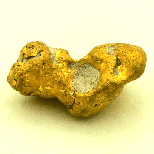 Bild von 2,330 Gramm  NATÜRLICHER GROSSER GOLD NUGGET GOLDNUGGET mit Echtheitszertifikat