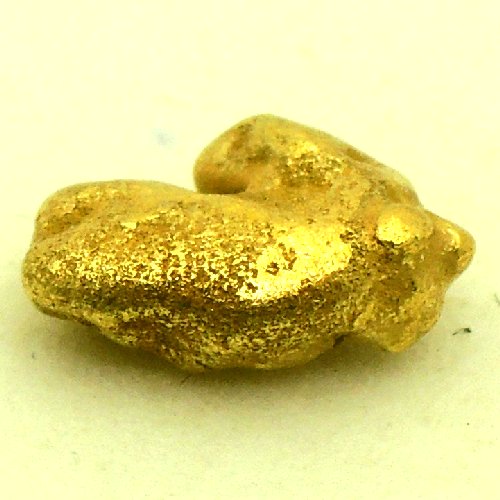 Bild von 1,580 Gramm  NATÜRLICHER KLEINER GOLD NUGGET GOLDNUGGET mit Echtheitszertifikat