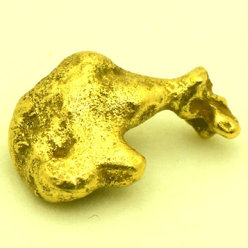 Bild von 4,280 Gramm  NATÜRLICHER GROSSER GOLD NUGGET GOLDNUGGET mit Echtheitszertifikat