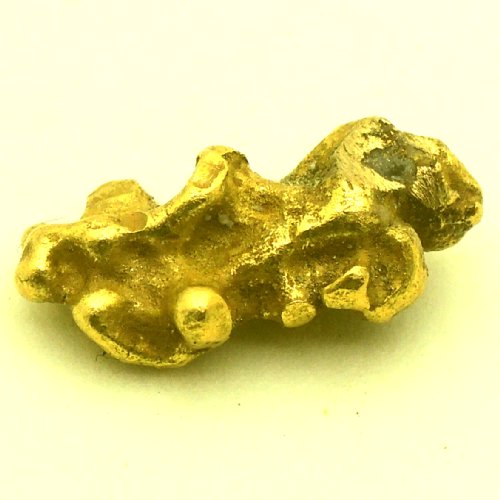 Bild von 3,210 Gramm  NATÜRLICHER GROSSER GOLD NUGGET GOLDNUGGET mit Echtheitszertifikat