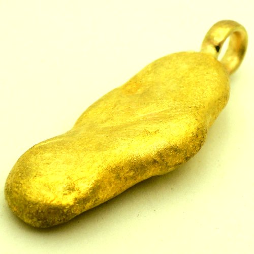 Gold Nugget Anhänger