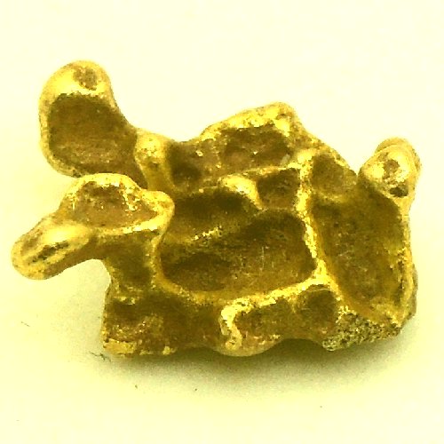 Bild von 1,640 Gramm  NATÜRLICHER KLEINER GOLD NUGGET GOLDNUGGET mit Echtheitszertifikat