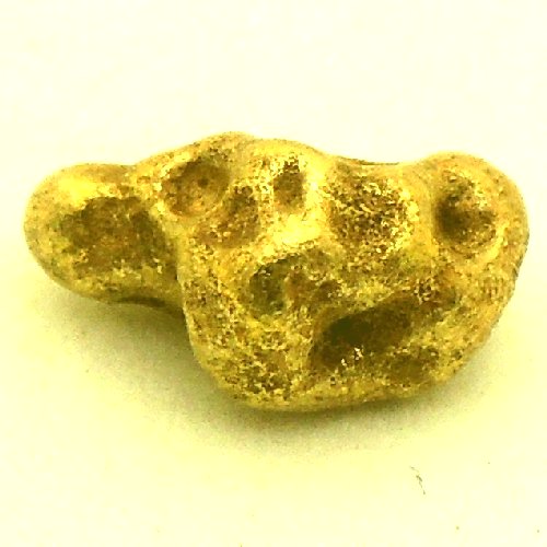 Bild von 1,650 Gramm  NATÜRLICHER KLEINER GOLD NUGGET GOLDNUGGET mit Echtheitszertifikat