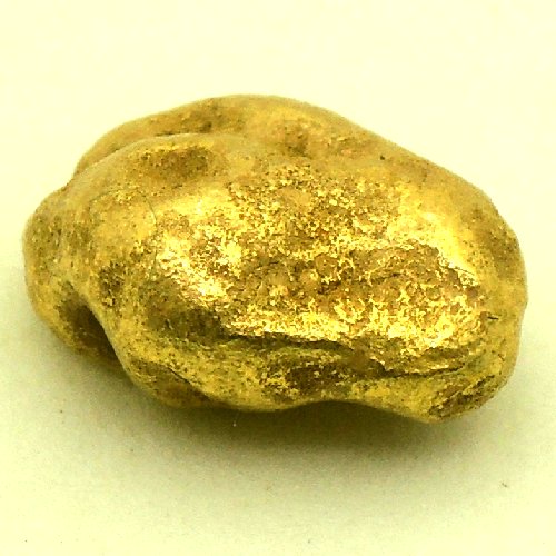 Bild von 3,310 Gramm  NATÜRLICHER GROSSER GOLD NUGGET GOLDNUGGET mit Echtheitszertifikat