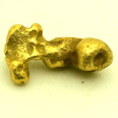 Bild von 2,340 Gramm  NATÜRLICHER GROSSER GOLD NUGGET GOLDNUGGET mit Echtheitszertifikat