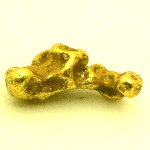 Bild von 2,310 Gramm  NATÜRLICHER GROSSER GOLD NUGGET GOLDNUGGET mit Echtheitszertifikat