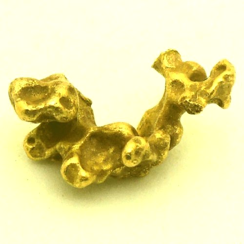 Bild von 1,930 Gramm  NATÜRLICHER KLEINER GOLD NUGGET GOLDNUGGET mit Echtheitszertifikat