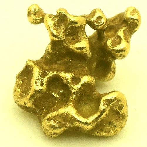 Bild von 3,750 Gramm  NATÜRLICHER GROSSER GOLD NUGGET GOLDNUGGET mit Echtheitszertifikat