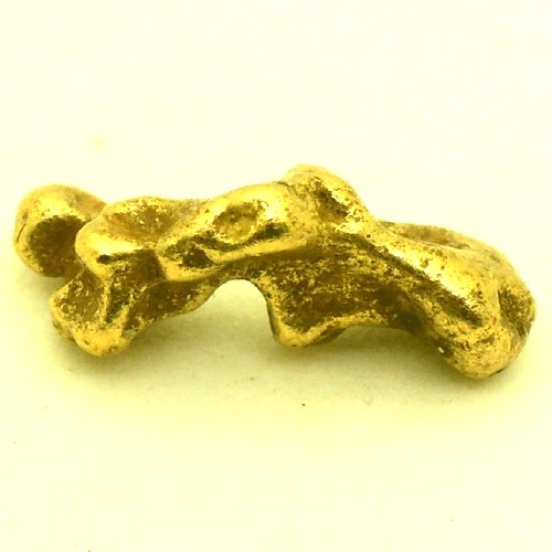 Bild von 2,550 Gramm  NATÜRLICHER GROSSER GOLD NUGGET GOLDNUGGET mit Echtheitszertifikat