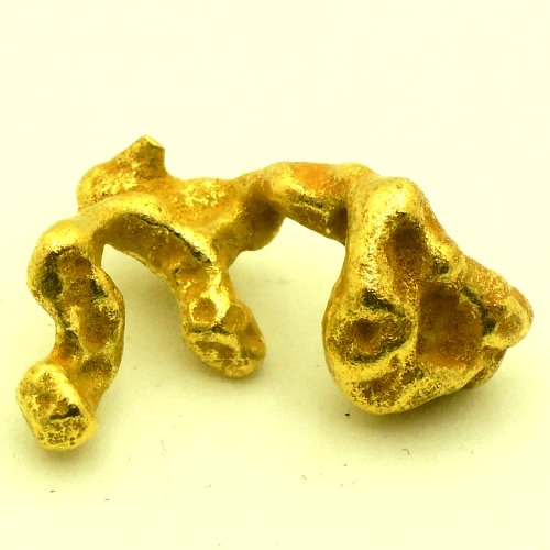 Bild von 4,730 Gramm  NATÜRLICHER GROSSER GOLD NUGGET GOLDNUGGET mit Echtheitszertifikat