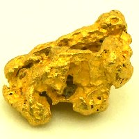 Bild von 2,730 Gramm  NATÜRLICHER GROSSER GOLD NUGGET GOLDNUGGET mit Echtheitszertifikat