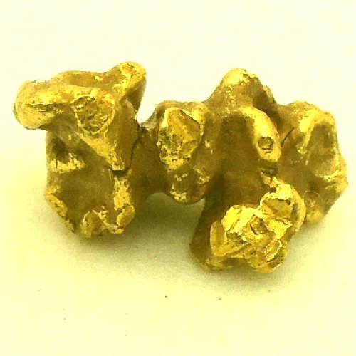 Bild von 1,660 Gramm  NATÜRLICHER KLEINER GOLD NUGGET GOLDNUGGET mit Echtheitszertifikat