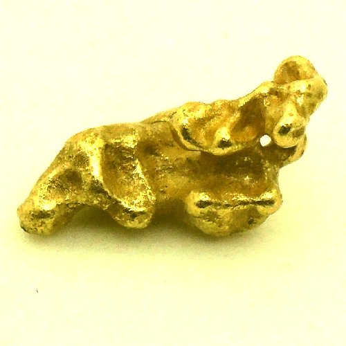 Bild von 1,260 Gramm  NATÜRLICHER KLEINER GOLD NUGGET GOLDNUGGET mit Echtheitszertifikat