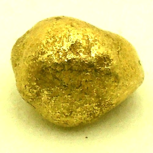 Bild von 1,410 Gramm  NATÜRLICHER KLEINER GOLD NUGGET GOLDNUGGET mit Echtheitszertifikat